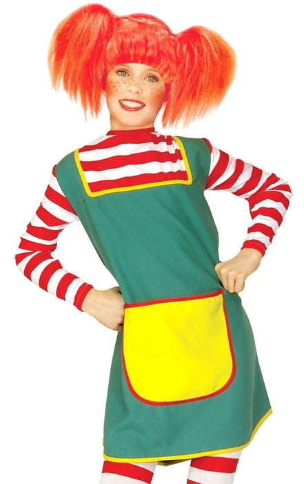 Lustiges Mädchen "Wirbelwind" Kinderkostüm | Kleid