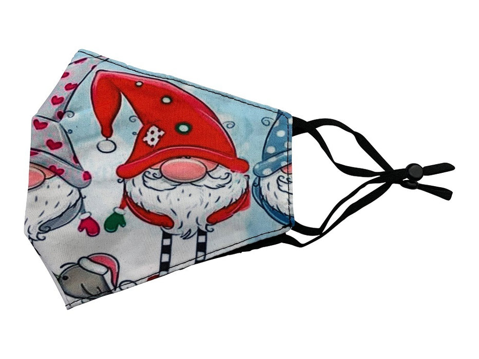 Weihnachtsmaske Mund Nase Stoffmaske Fashion Gesichtsmaske mit Weihnachtsmotiv | Waschbar | 100% Bau