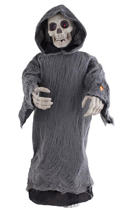 Geister Skelett mit Licht und Sound - 95 cm