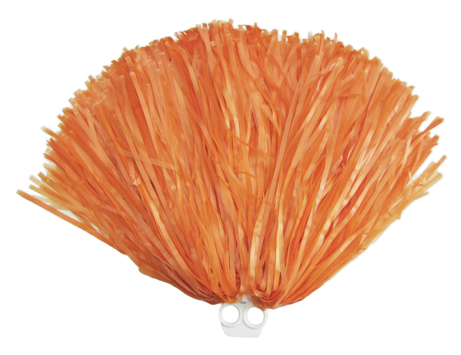 Cheerleader Pompon mit Ringgriff 1 Stück Orange
