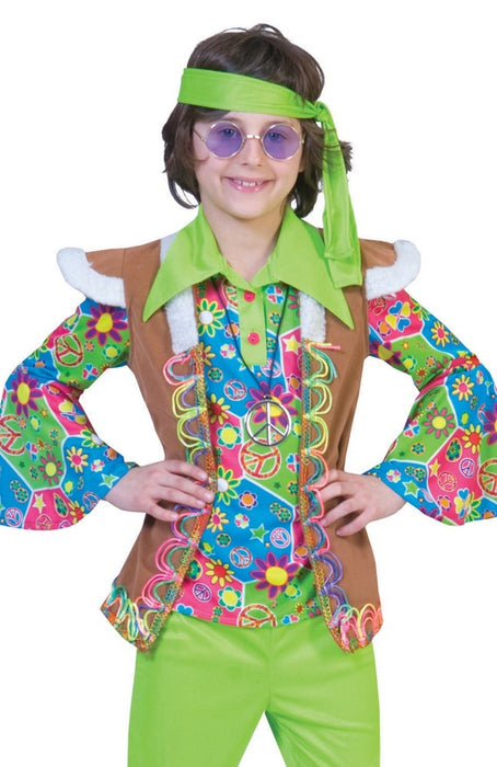 Hippie Weste Sunrise zum Kinderkostüm