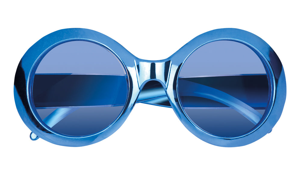Brille "Jackie Shine" | Partybrille - Blau
