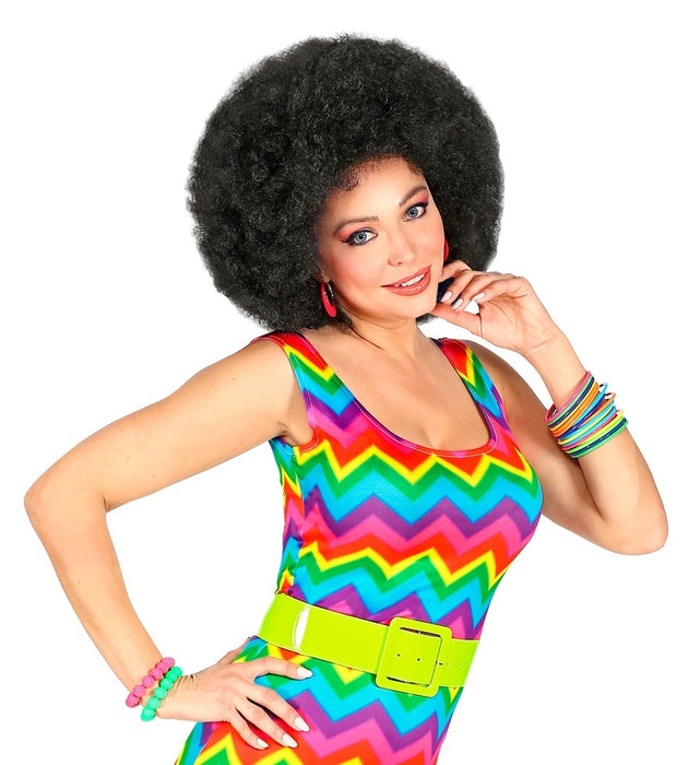 Neon Lack Gürtel für Damen 124,0 x 5,5 cm - Gelb