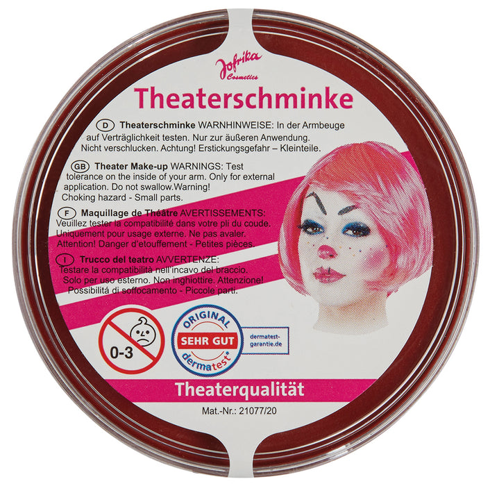 Jofrika Theaterschminke in Theaterqualität - Indianer Rot