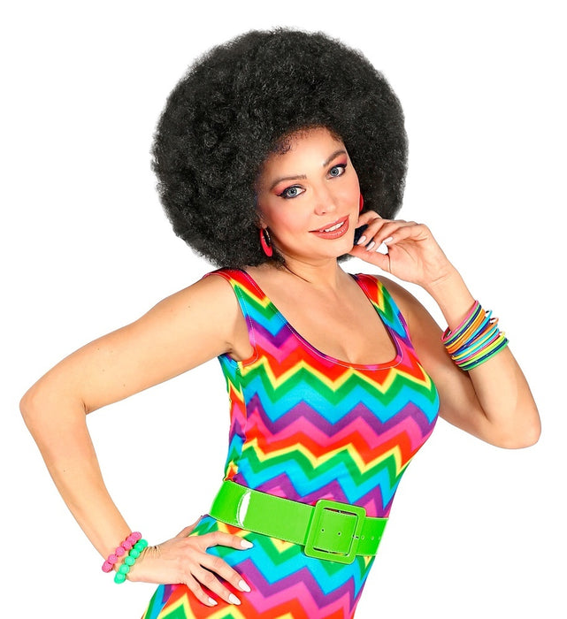 Neon Lack Gürtel für Damen 124,0 x 5,5 cm | Grün 17397