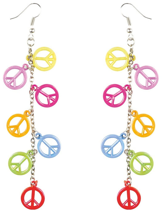 Hippie Peace Ohrringe