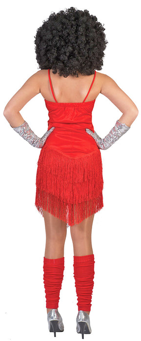 Charleston Kleid Marlene für Damen - Rot