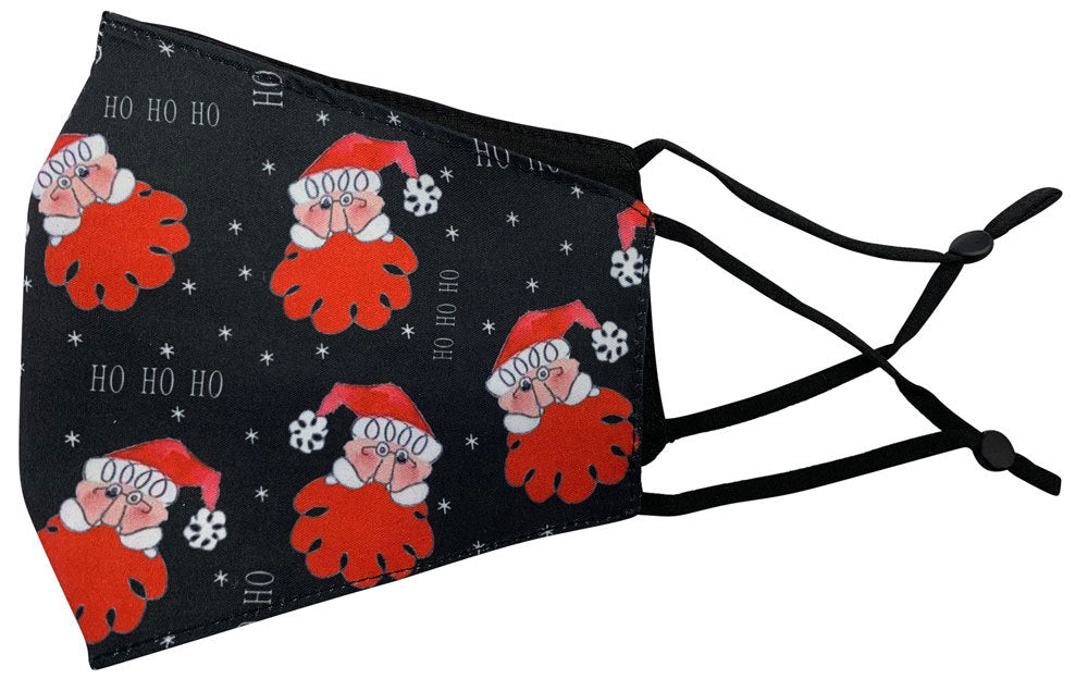 Weihnachtsmaske Mund Nase Stoffmaske Fashion Gesichtsmaske mit Weihnachtsmotiv | Waschbar | 100% Bau