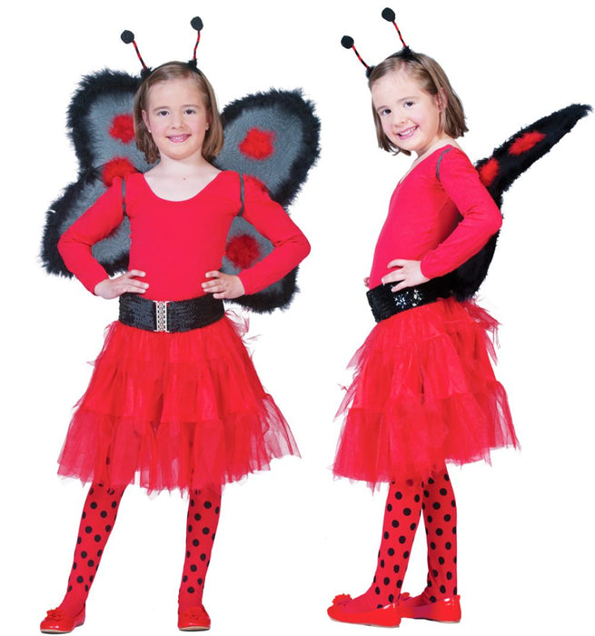 Fantasie Kostüm Petticoat Tüllrock für Mädchen - Rot
