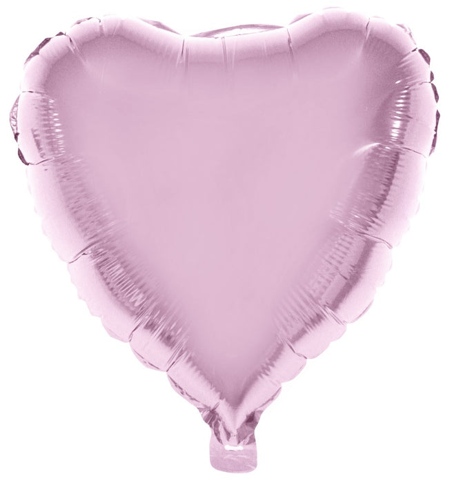 XL Folien Herz Luftballon 80,5 x 75 cm | Rosa