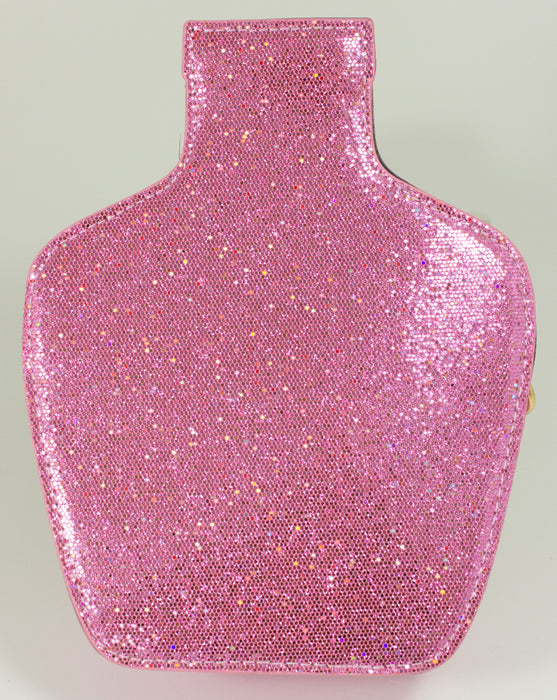 Hochwertige Glitzer Handtasche - Tequila 23cm