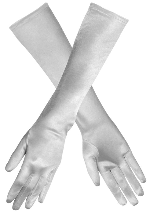Handschuhe Monte Carlo 40 cm - Silber