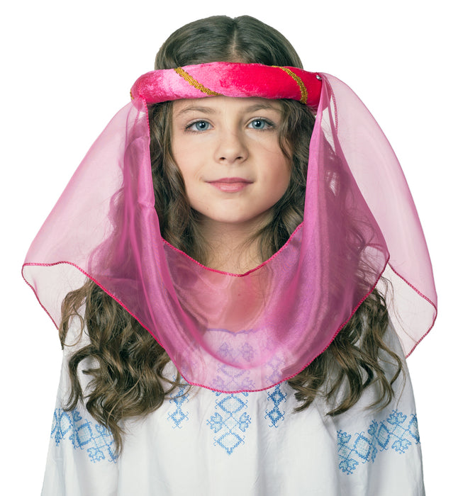 Mittelalter Haarband "Helena" für Mädchen | Kostümzubehör Burgdame - Farbauswahl