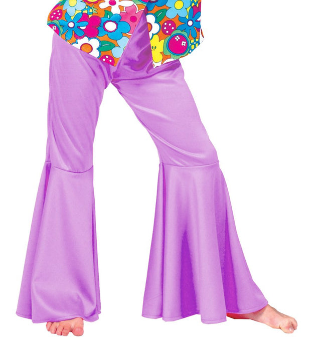 Hippie Schlaghose für Kinder - Lila