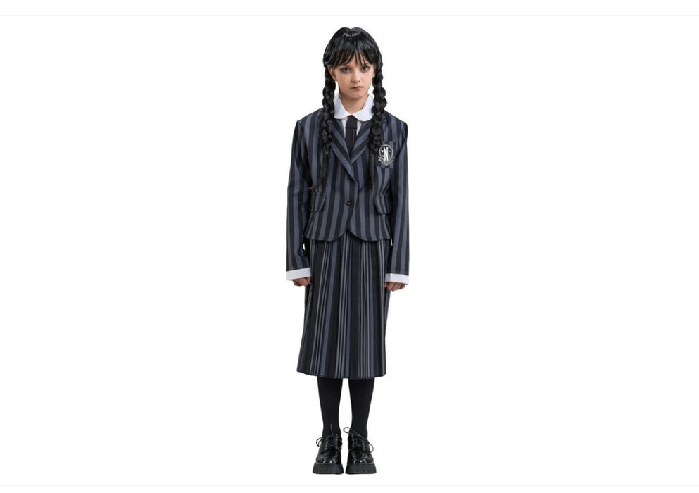 Kostüm Kid Wednesday Schuluniform Gr. 164