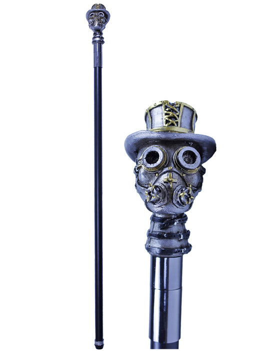 Gehstock aus Metall | Steampunk - 90 cm