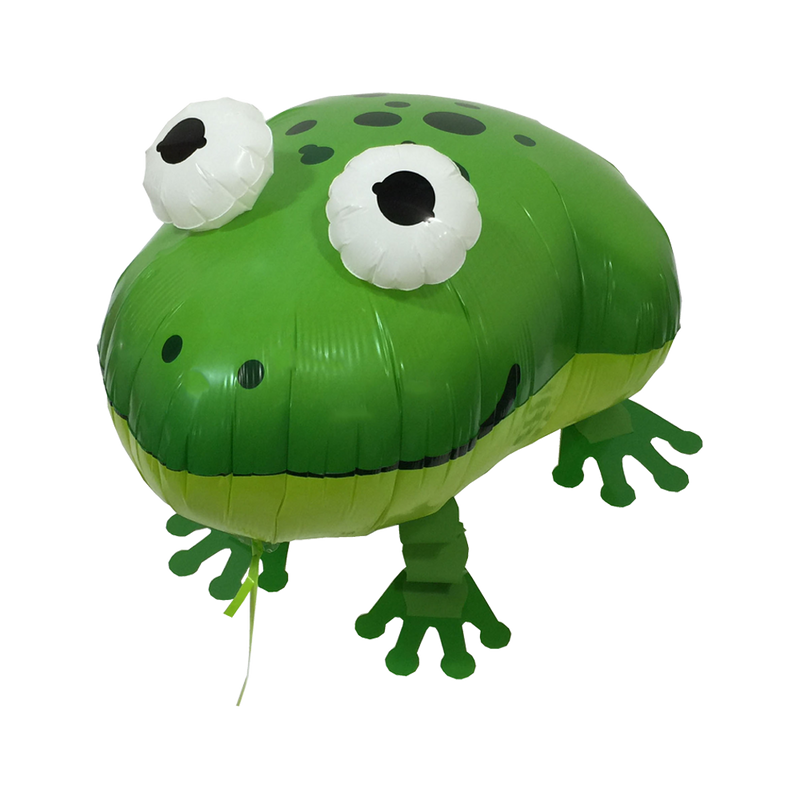 Airwalker Folienballon "Frosch" | 55cm