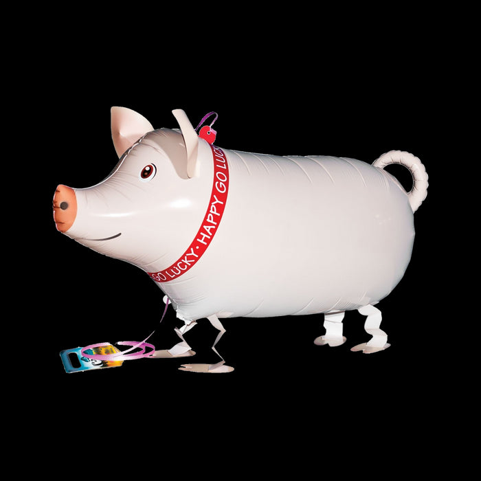 Airwalker Folienballon "Schweinchen" | 62cm