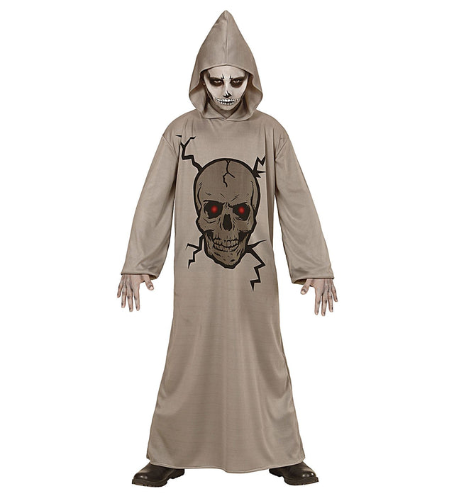Totenkopf Sensenmann "Skull Master" für Kinder | Grau