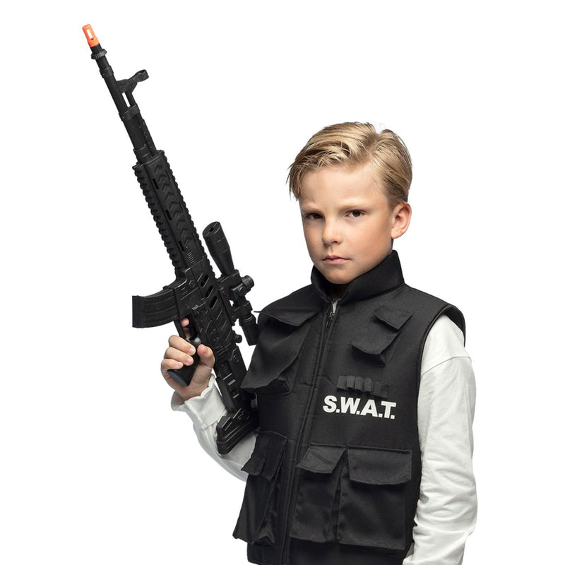Spielzeuggewehr "SWAT" | Schwarz - 68 cm