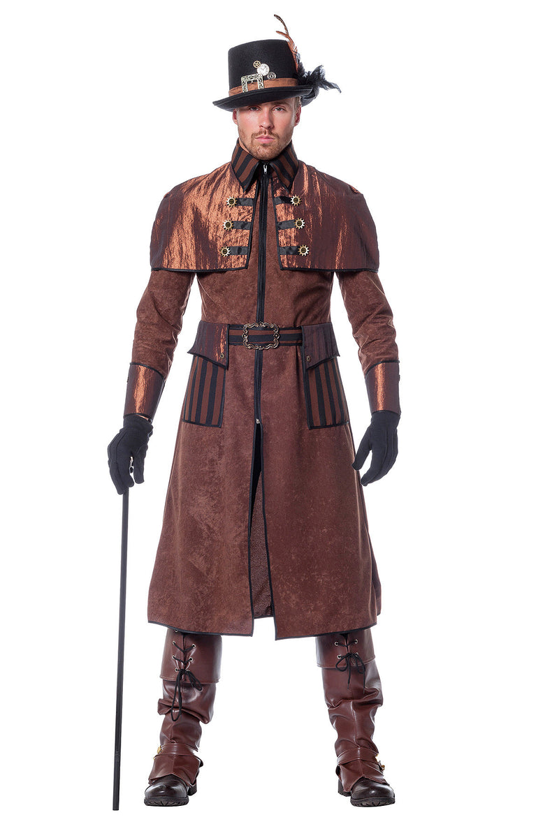 Steampunk Herren Kostüm "Mr. Deluxe" | Mantel