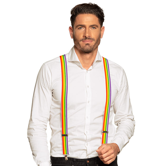 Hosenträger Regenbogen