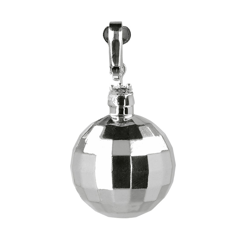 Kostüm-Set "Discokugel" 6-tlg. | Silber - Schmuck Brille Diadem