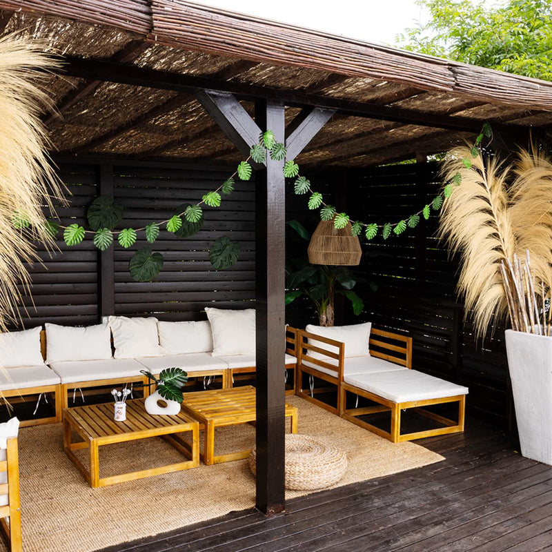 Rührstäbchen-Set "Discokugel" | 6 Stück - Silber - 20 cm