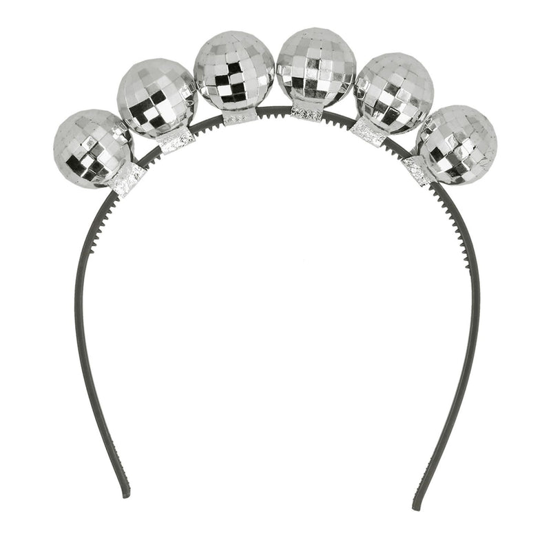 Haarreif Discokugeln | Silber