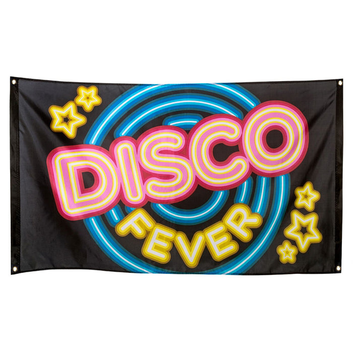 Fahne Disco Fever Polyester | 90x150 cm