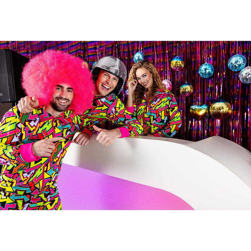 Discoparty Helm "Discokugel" | Silber