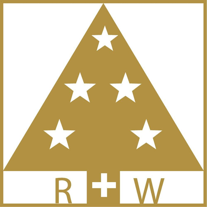 Riffelmacher Baum zum Stellen | Aluminium gold | 33x5 cm | Tannenbaum modern | 24766