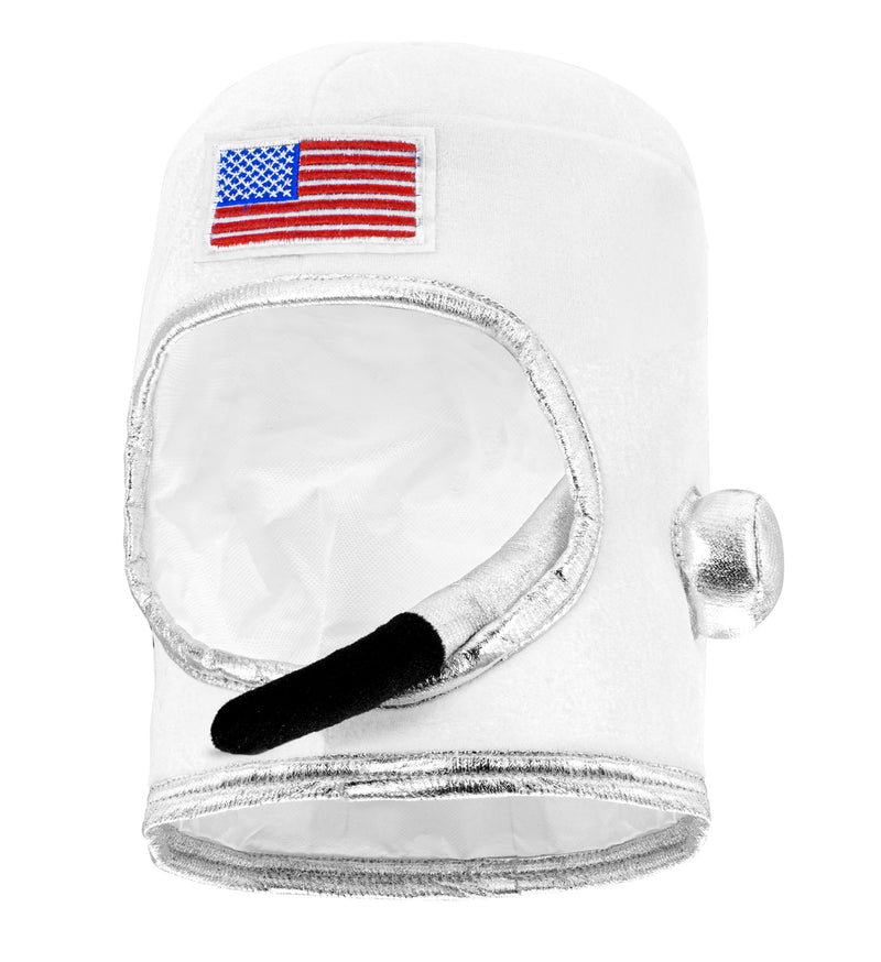 Helm zum Astronauten Kostüm | Weiß - Astronautenhelm Weltall