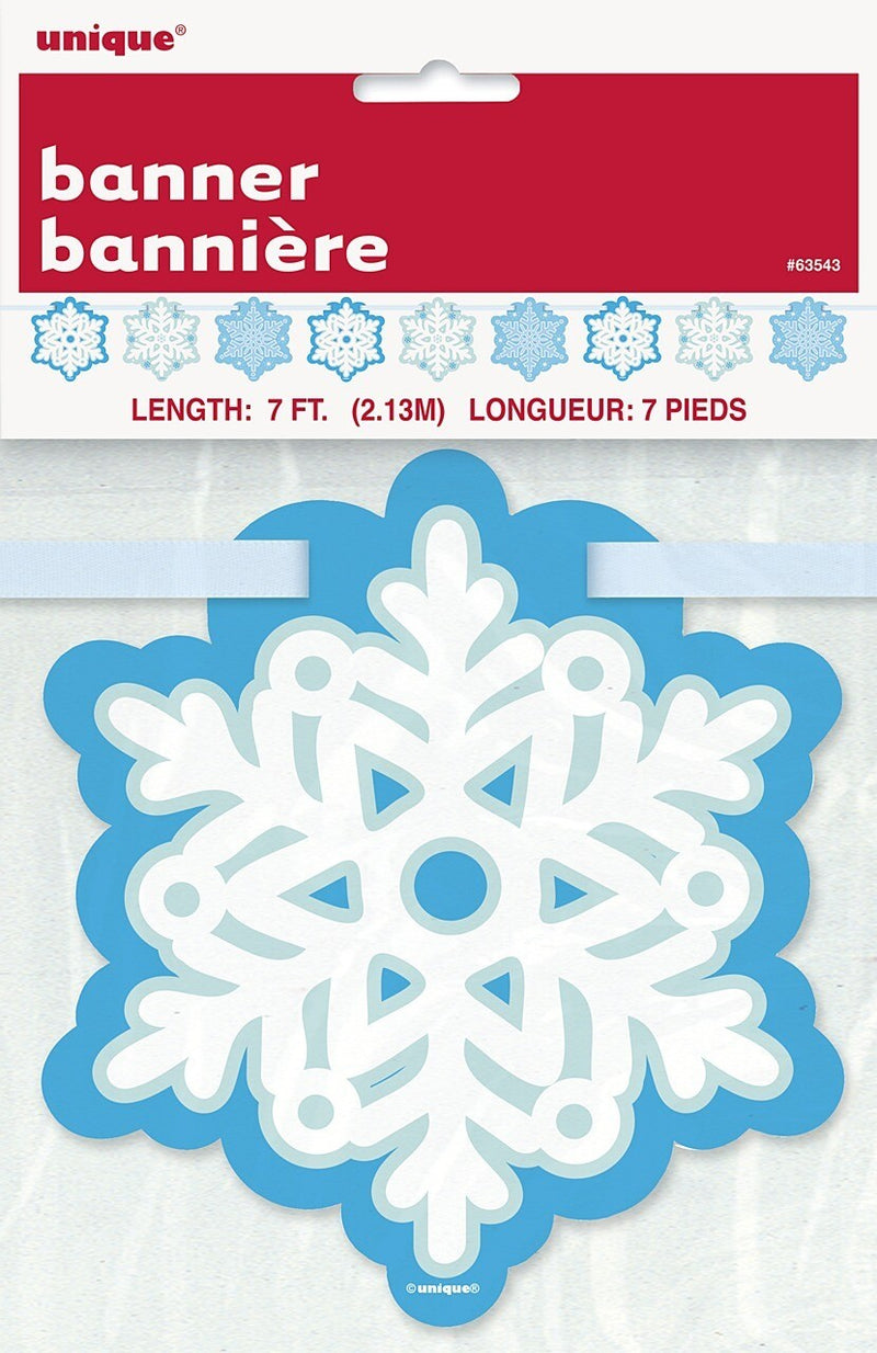 Banner Schneeflocken CutOuts