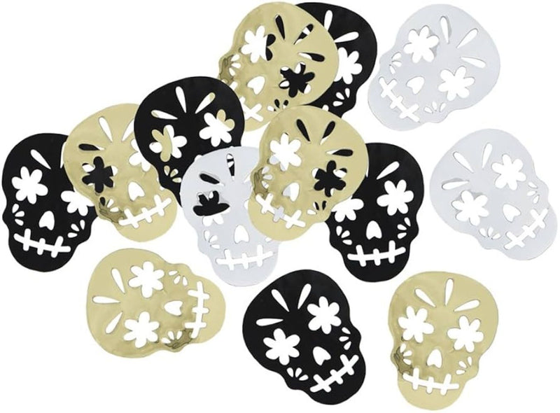 Konfetti Metall 14g Skull Day of the Dead