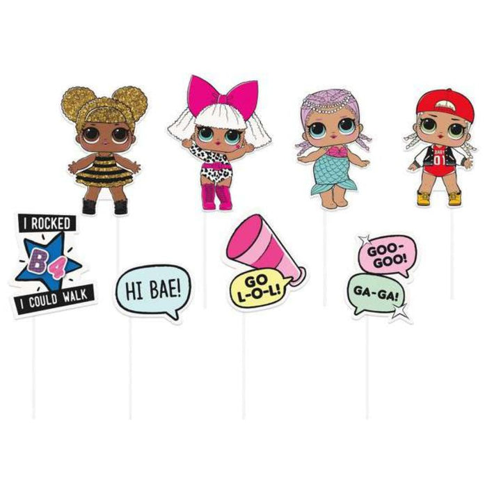 Foto-Props LOL Surprise! 8Stk.