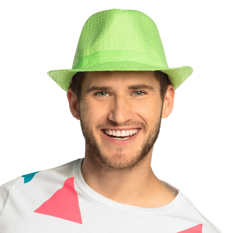 Hut Popstar "Pailletten" Neon | Verschiedene Farben