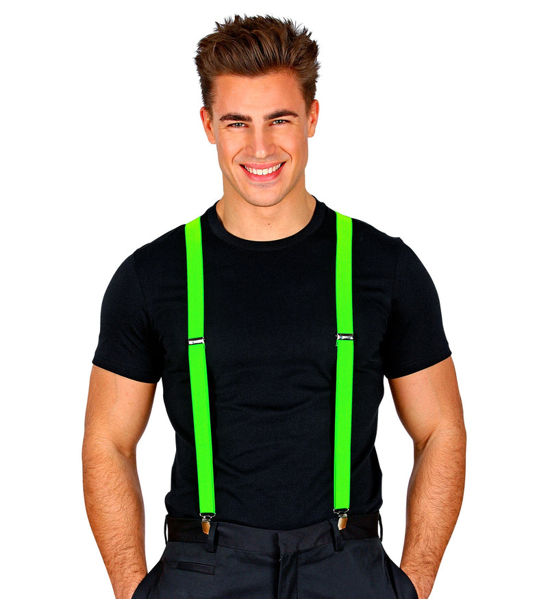 Hosenträger für Erwachsene | Neon Grün