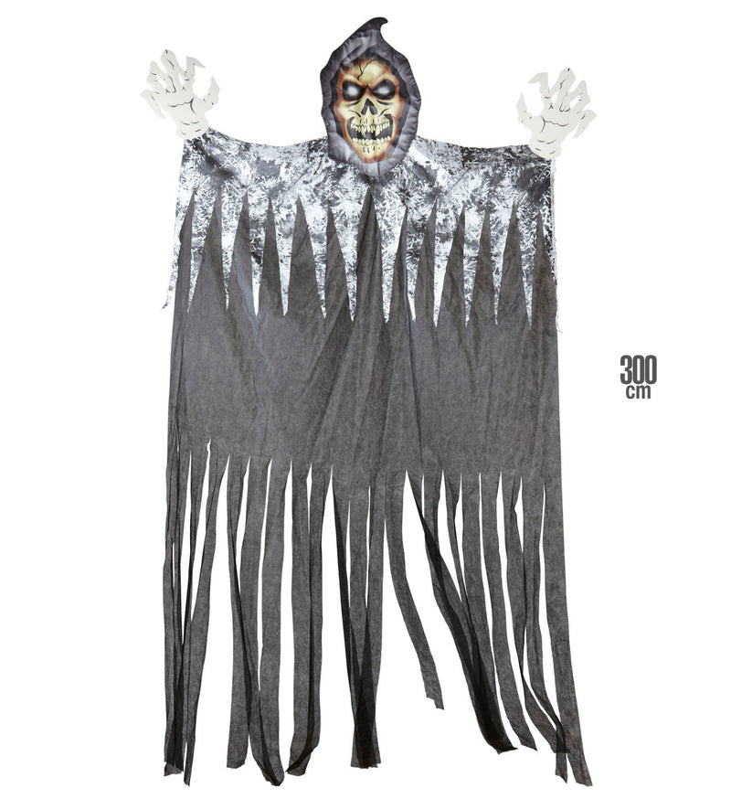 Hänge-Figur Sensenmann 300 cm | Gruselige Halloween-Deko