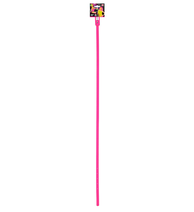 Neon Lack Gürtel für Damen 111,0 x 1,5 cm | Pink