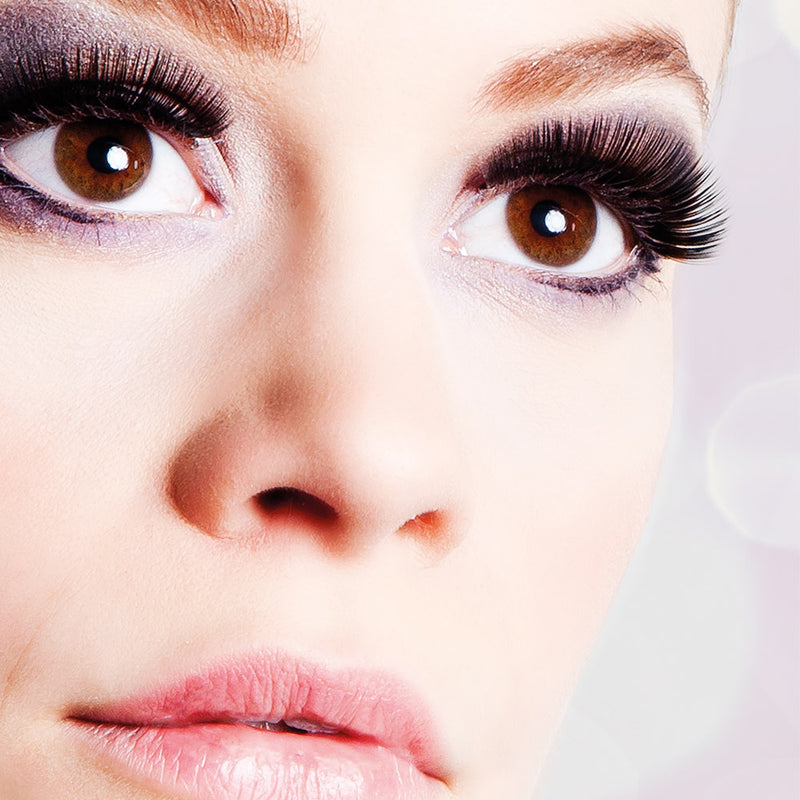 Künstliche Wimpern - Basic | Schwarz