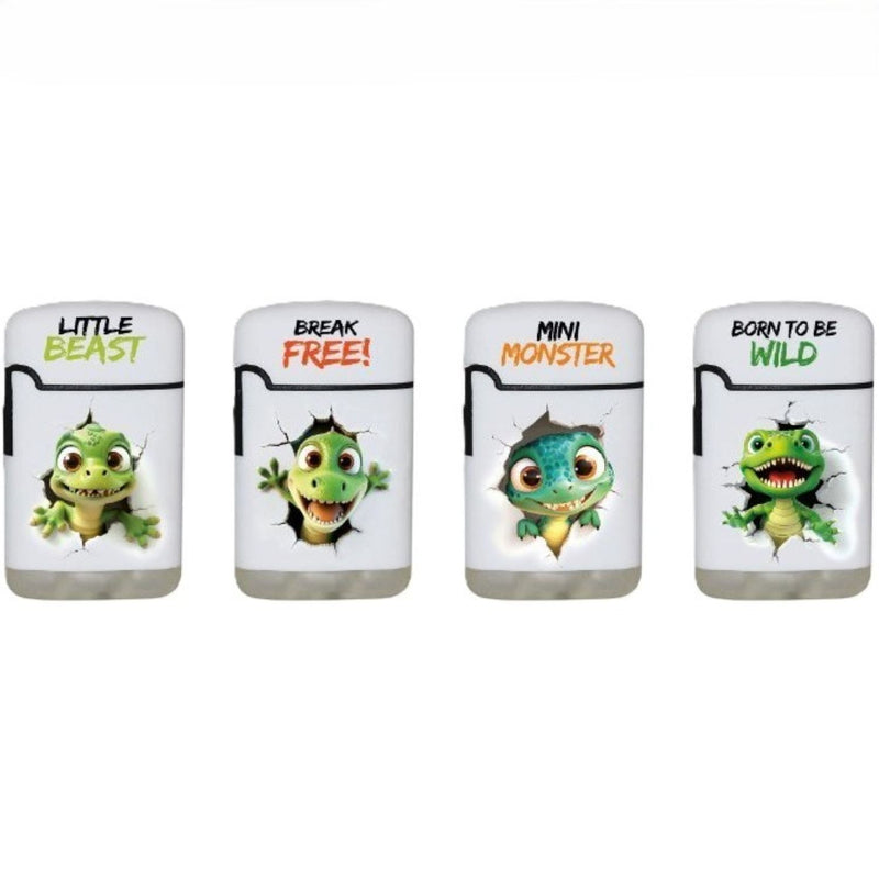 Easy Torch Relief Mini Monster Feuerzeug | Weiß