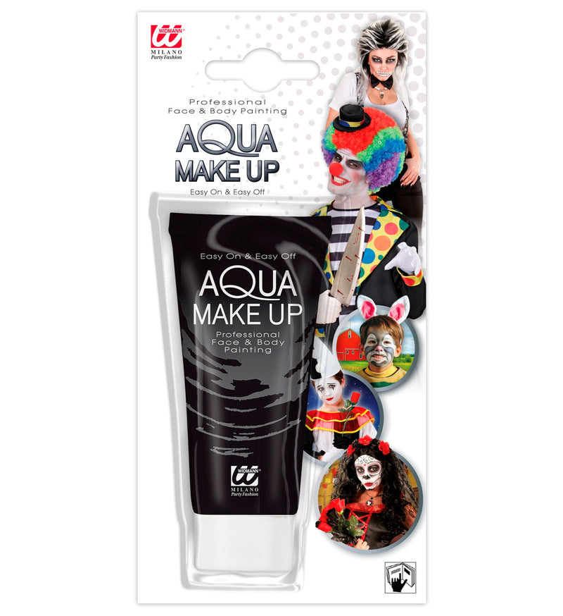 Aqua Make-up - Tube 30 ml | Schwarz