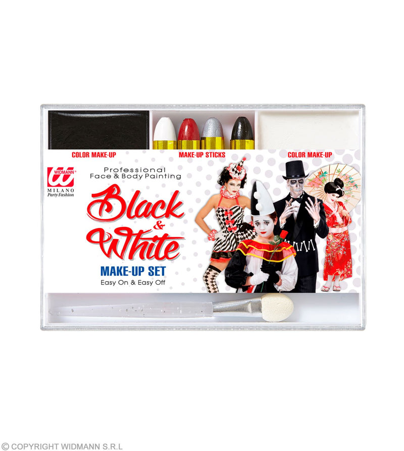 Make-up Set Schwarz und Weiß | Schminkset