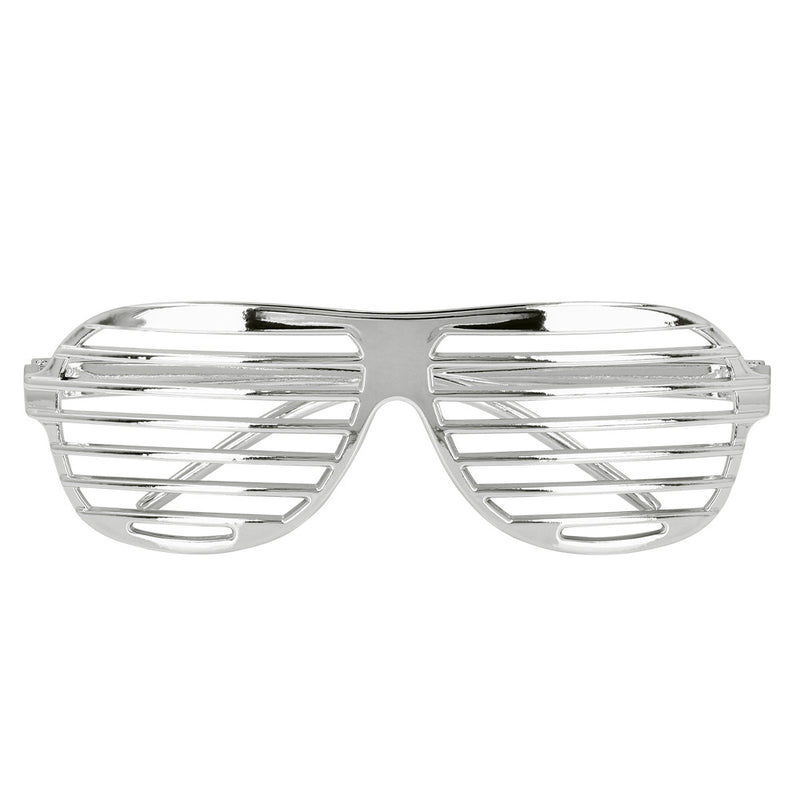 Retro Party Brille "Omnia" | Metallic