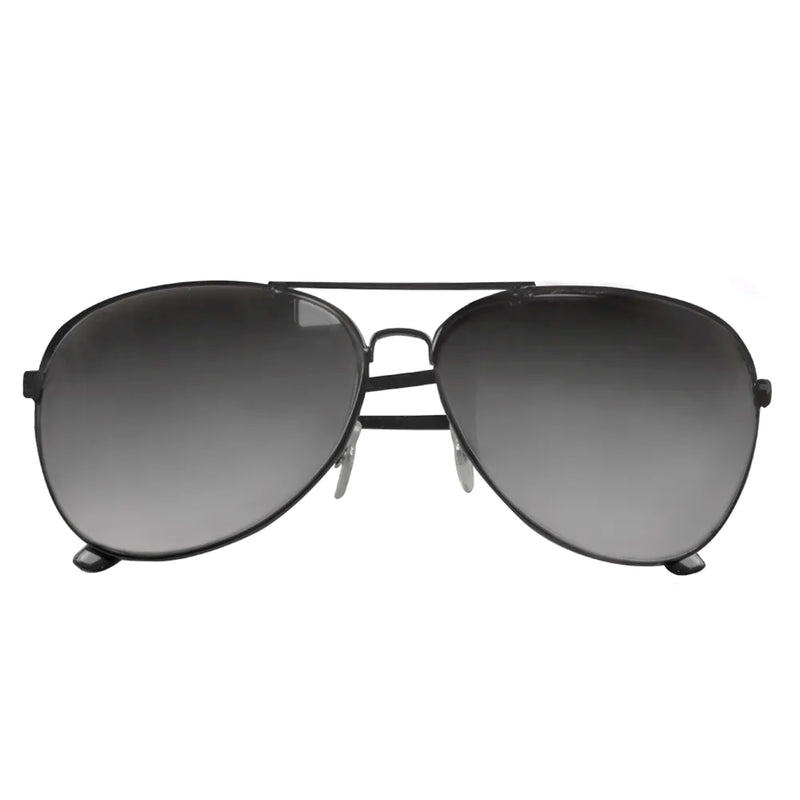 Brille "Police" | Verspiegelte Partybrille Silber