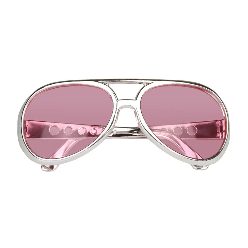 Brille "Rock´n Roll Reno" | Partybrille - Rosa