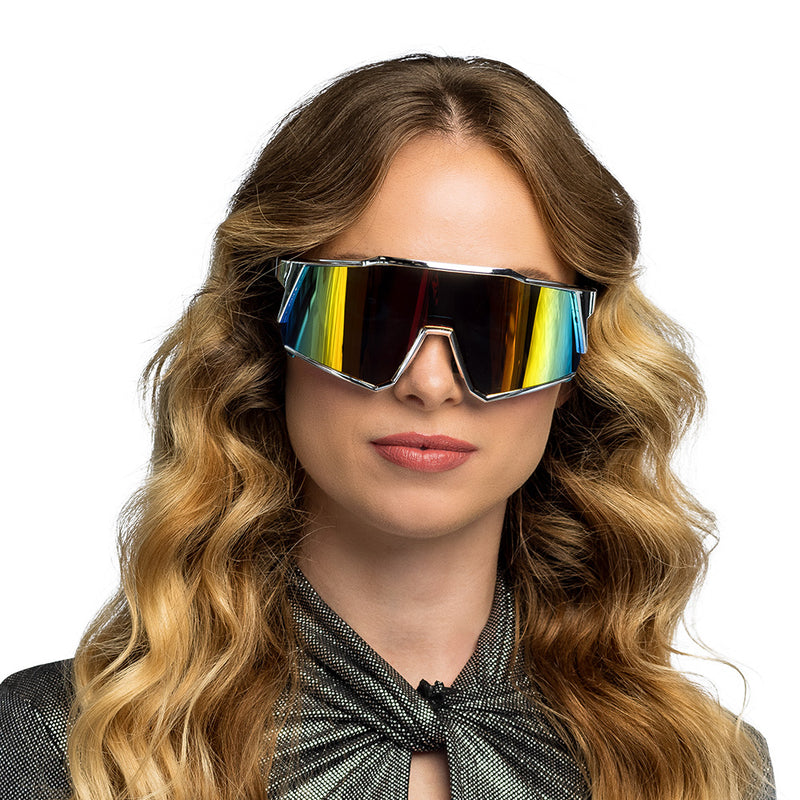 Party Brille "Rave reflect" | Mehrfarbig