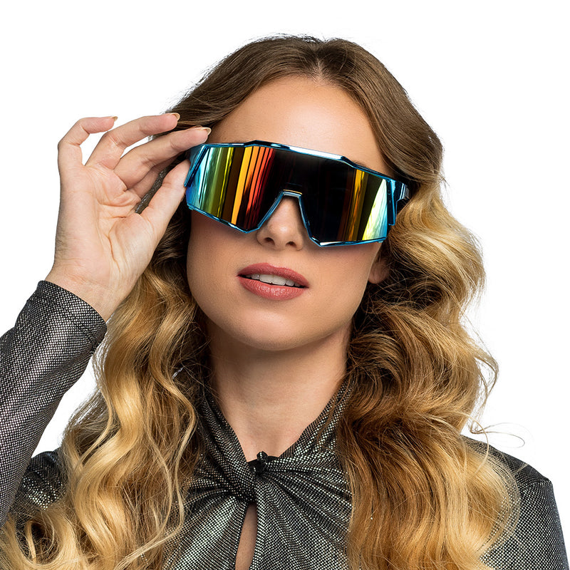 Party Brille "Rave reflect" | Mehrfarbig