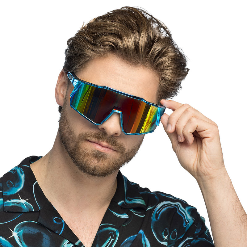 Party Brille "Rave reflect" | Mehrfarbig